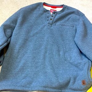 Mens fleece lined top
